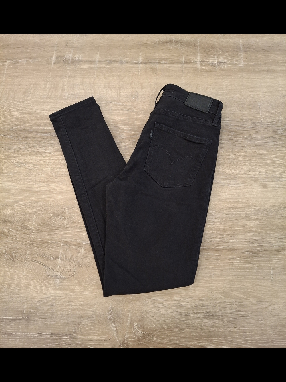 Levi's 721 High Rise Skinny Jeans Women's W26 L28 Black